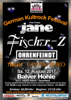 8. German Kultrock Festival am Samstag, 12.08.2017
